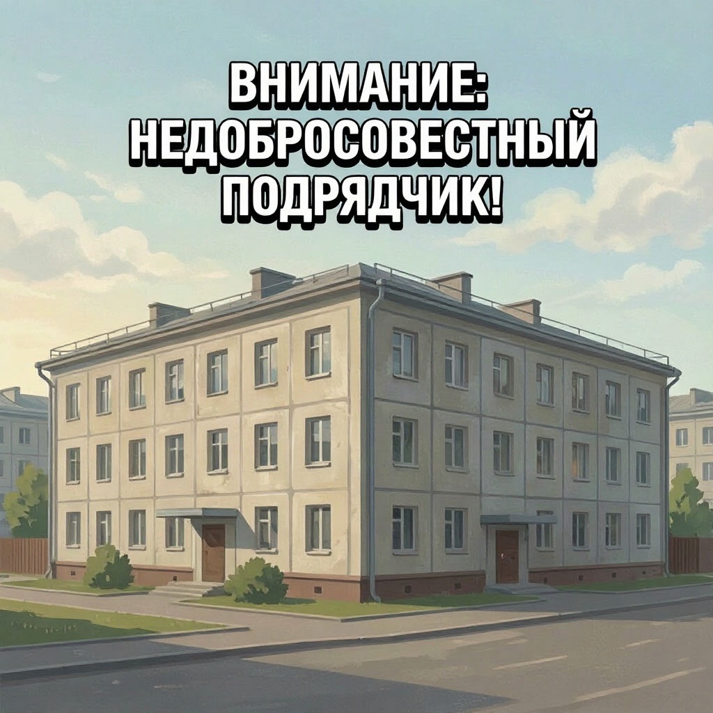 Компания-подрядчик попала в реестр недобросовестных
